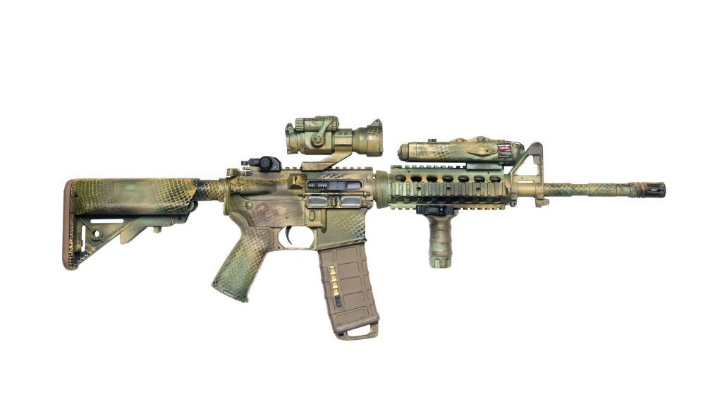 A picture of The Best Way to Paint Your Rifle at Home