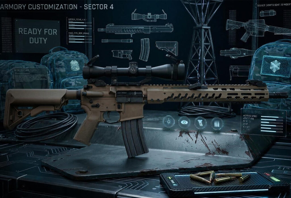 A picture of How a Forward Mounted Charging Handle Improves Rifle Control